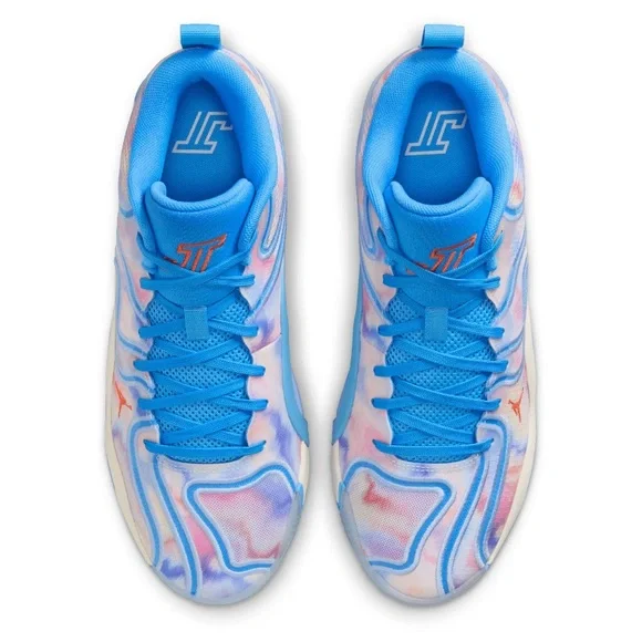 Jordan Tatum 3 Platinum Cloud 0 University Blue/Camellia Men’s size 11 NEW!!! - Picture 5 of 9